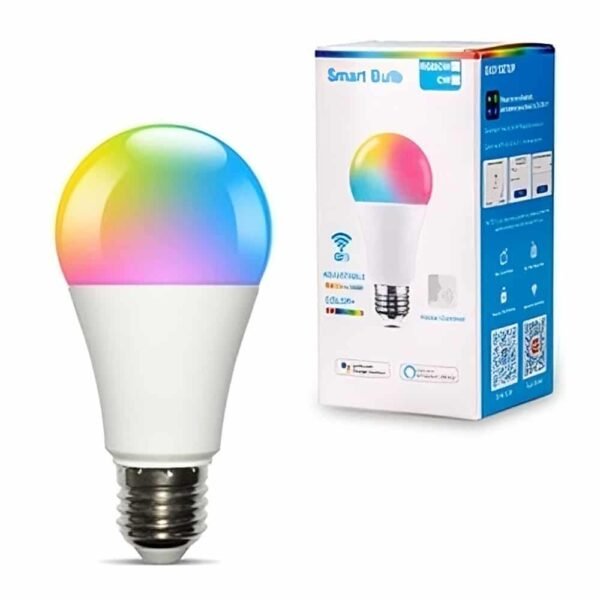 Home Decoration Multiple Colors Music WIFI Smart Voice Control E27 E26  LED Bulb - Image 4