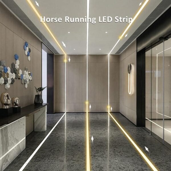 24V Running Water Flowing LED Strip Light Remote Controller for Indoor Decor - Image 2