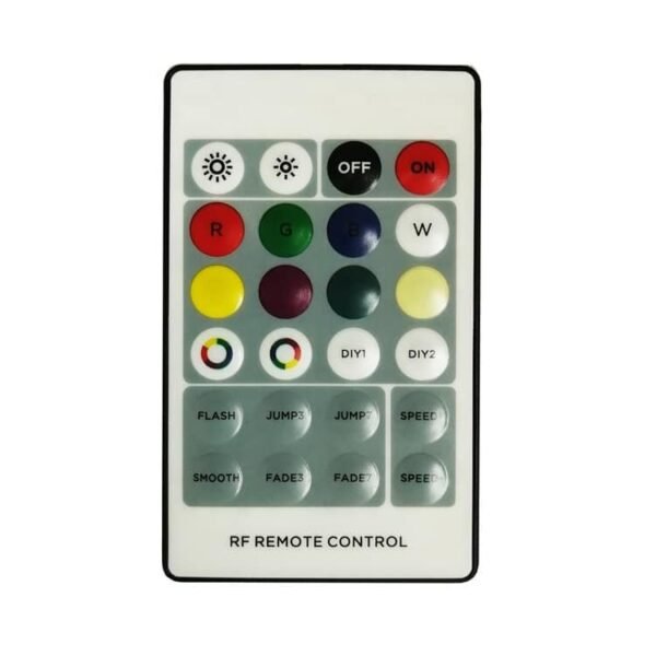 12-24V Changeable 2 in 1 RGB RGBW 24keys Remote Controller - Image 2